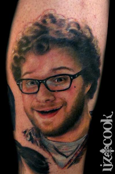 Liz Cook - Seth Rogen Portrait